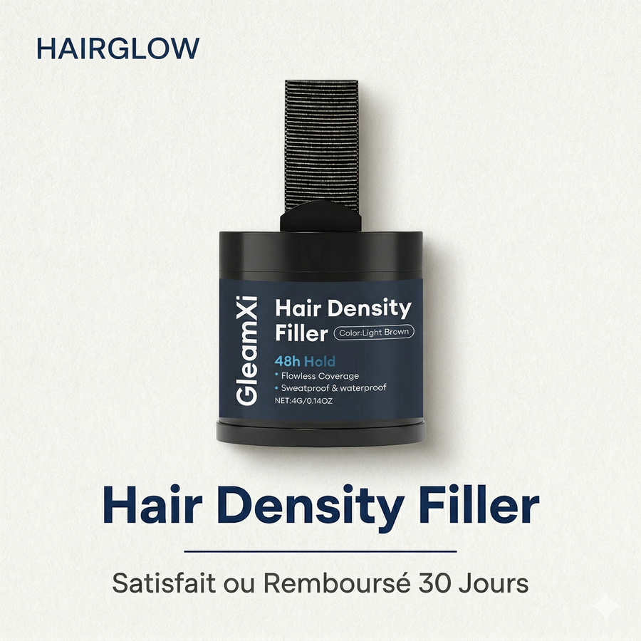 HairGlowUp — Poudre Capillaire Densifiante