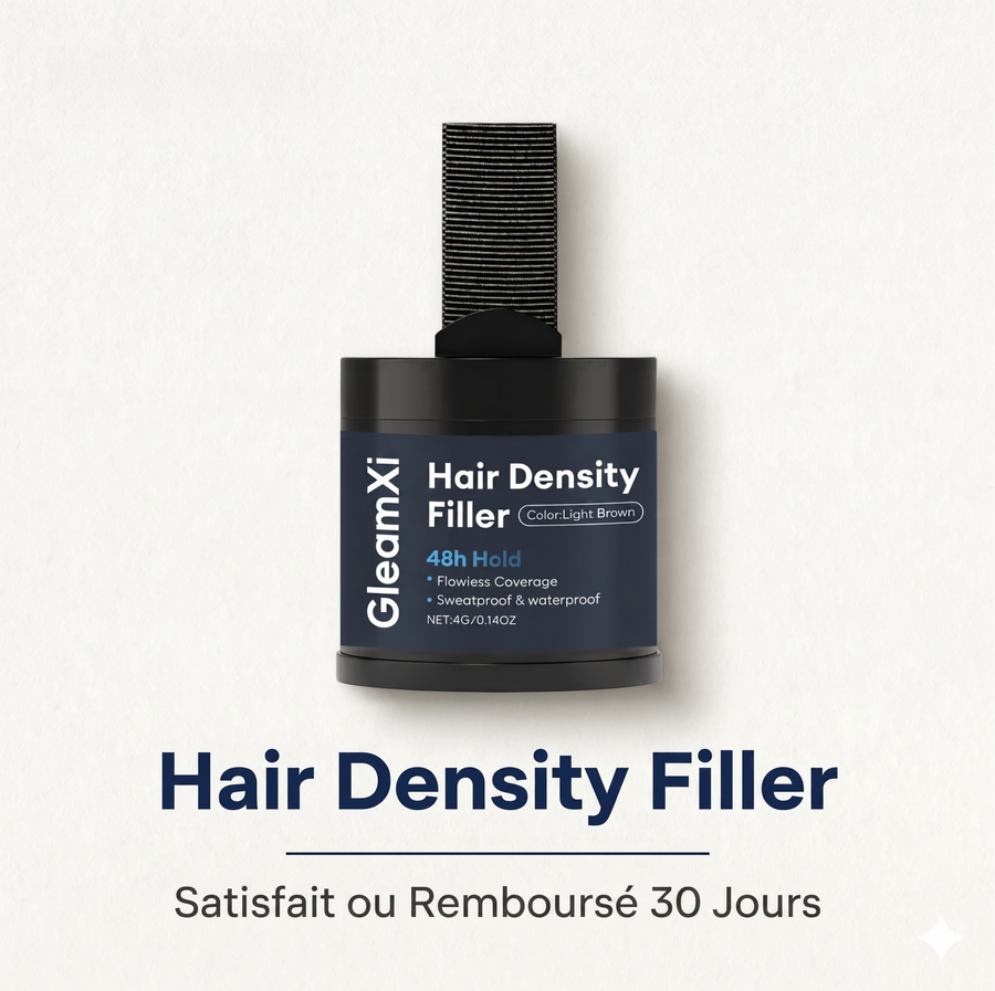 HairGlow — Poudre texture Capillaire Densifiante